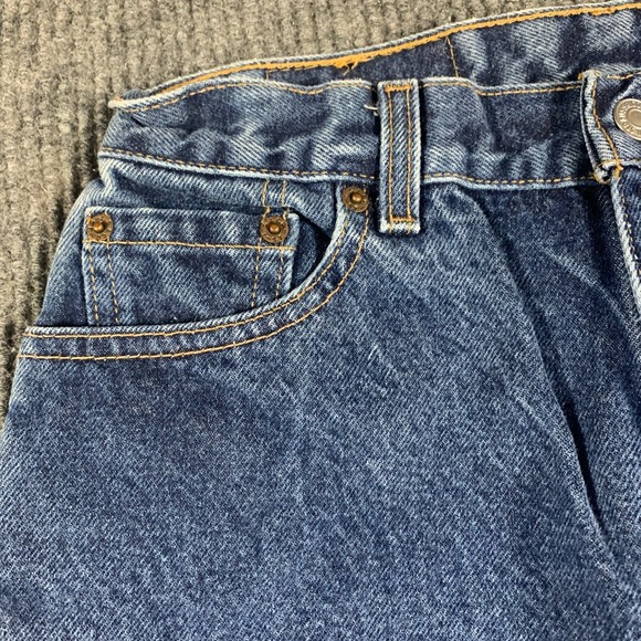 VTG Levis 550 Jeans Womens 10 Blue Denim Mis L Relaxed Fit Tapered Leg Mom 28x30 - Picture 5 of 12